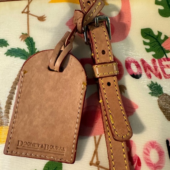 *RARE* Dooney & Bourke Flamingo 🦩    Large East West Tote - Picture 4 of 16